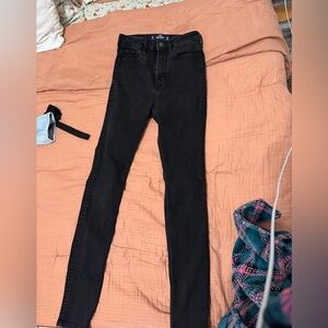Hollister Women's Black Skinny Jeans